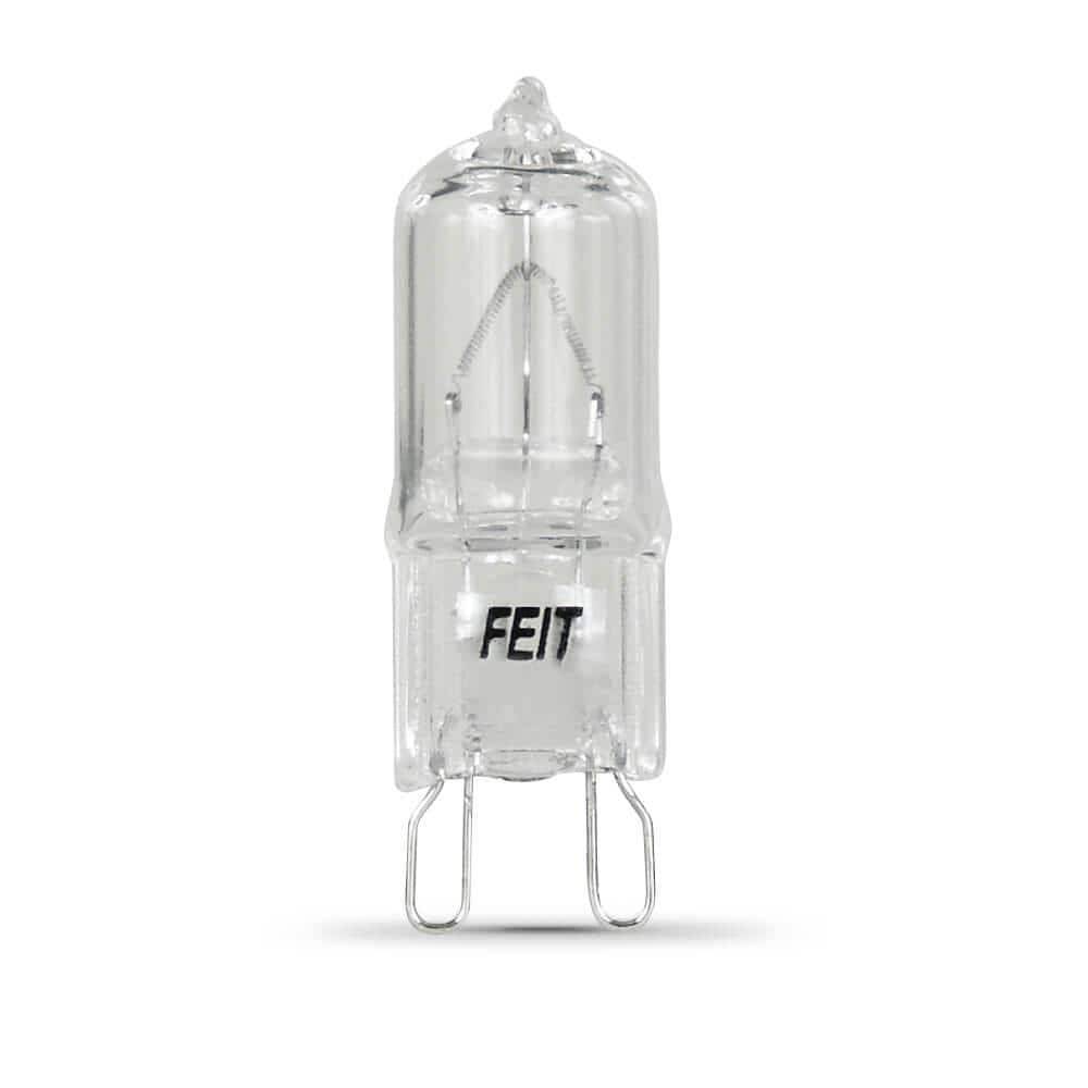 Feit Electric 60-Watt EQ T4 Warm White G9 Pin Base Dimmable Halogen Specialty Light Bulb | BPQ60/G9/RP