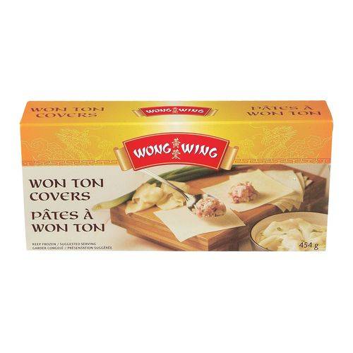 Wong Wing · Pâtes Won Ton (454 g) - Wonton Covers (454 g)