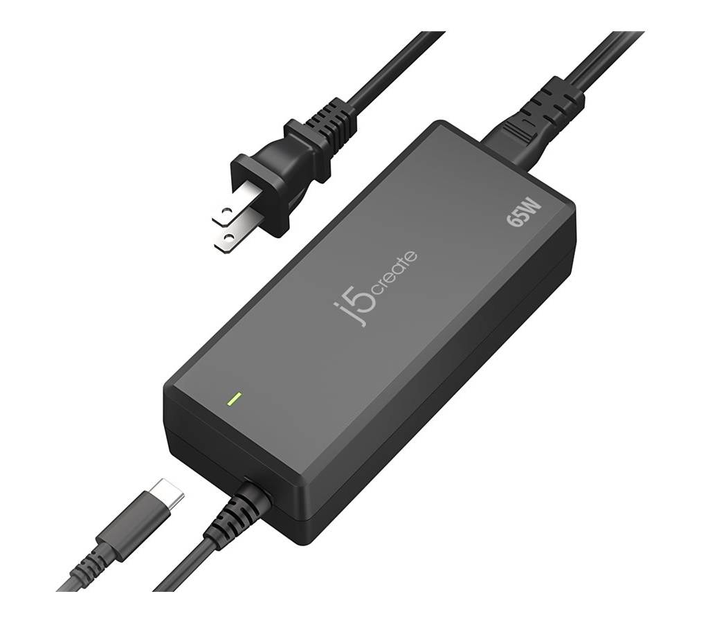 j5create Usb Type C Charger, 47.24 in, Black