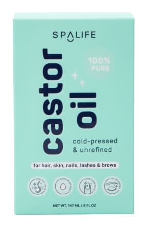 Cold-Pressed & Unrefined Castor Oil 5oz