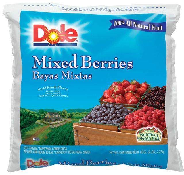 Frozen Dole - Mixed Berries - 5 lbs (2 Units per Case)