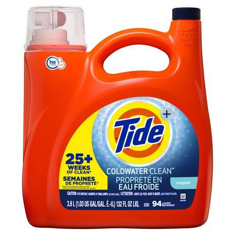 Tide Coldwater Clean Fresh He Turbo Clean Liquid Laundry Detergent