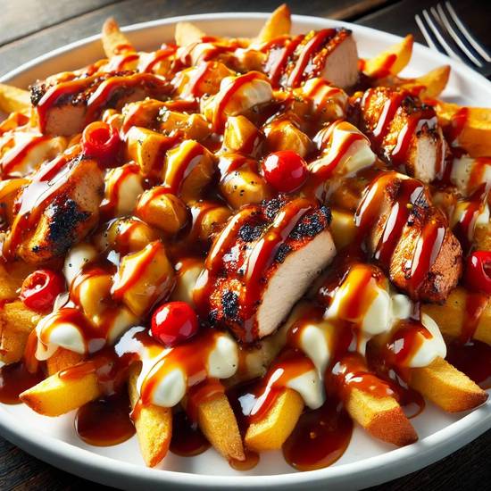 Poutine with Chicken