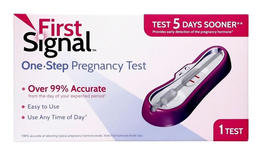 First Signal One Step Pregnancy Test 1 Test