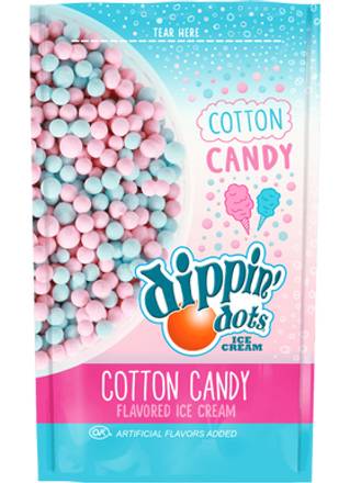 Dippin Dots Cotton Candy Ice Cream 2.5oz Count