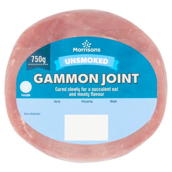 Morrisons Unsmoked Gammon Joint (750g)