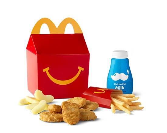 6pc Chicken McNuggets Happy Meal