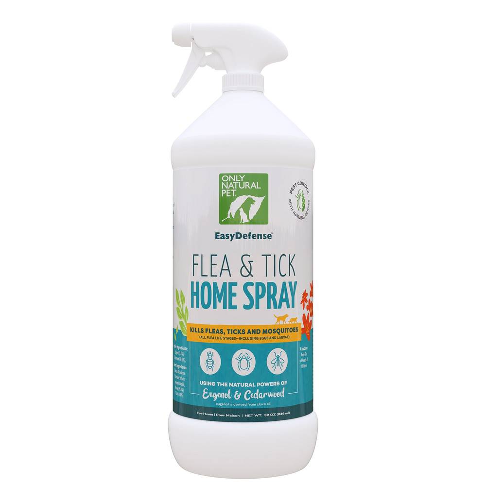 Only Natural Pet Easydefense Flea & Tick Home Spray For Dogs and Cats