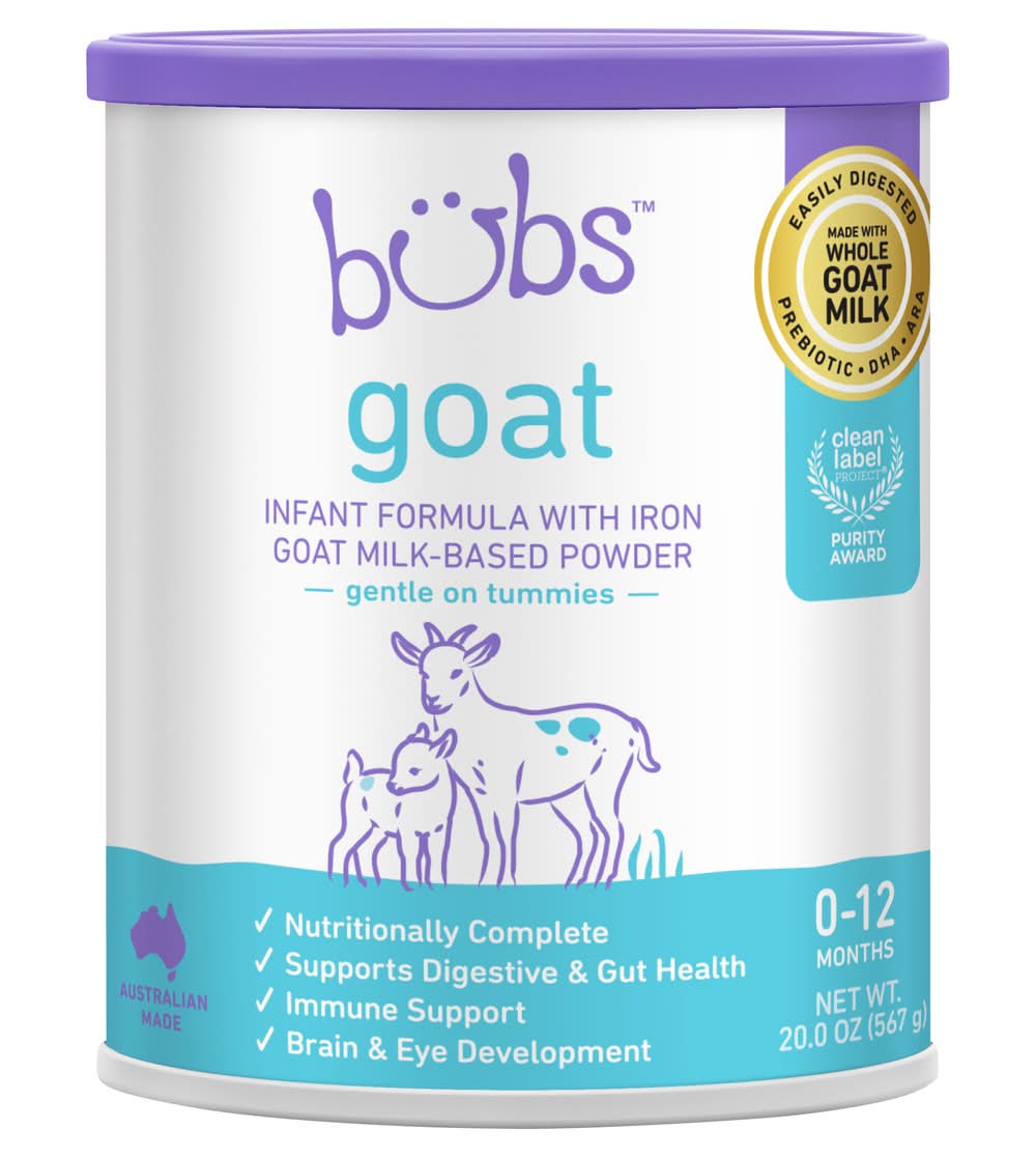 Bubs Goat Milk Infant Formula Powder 0-12 Months (20 oz)