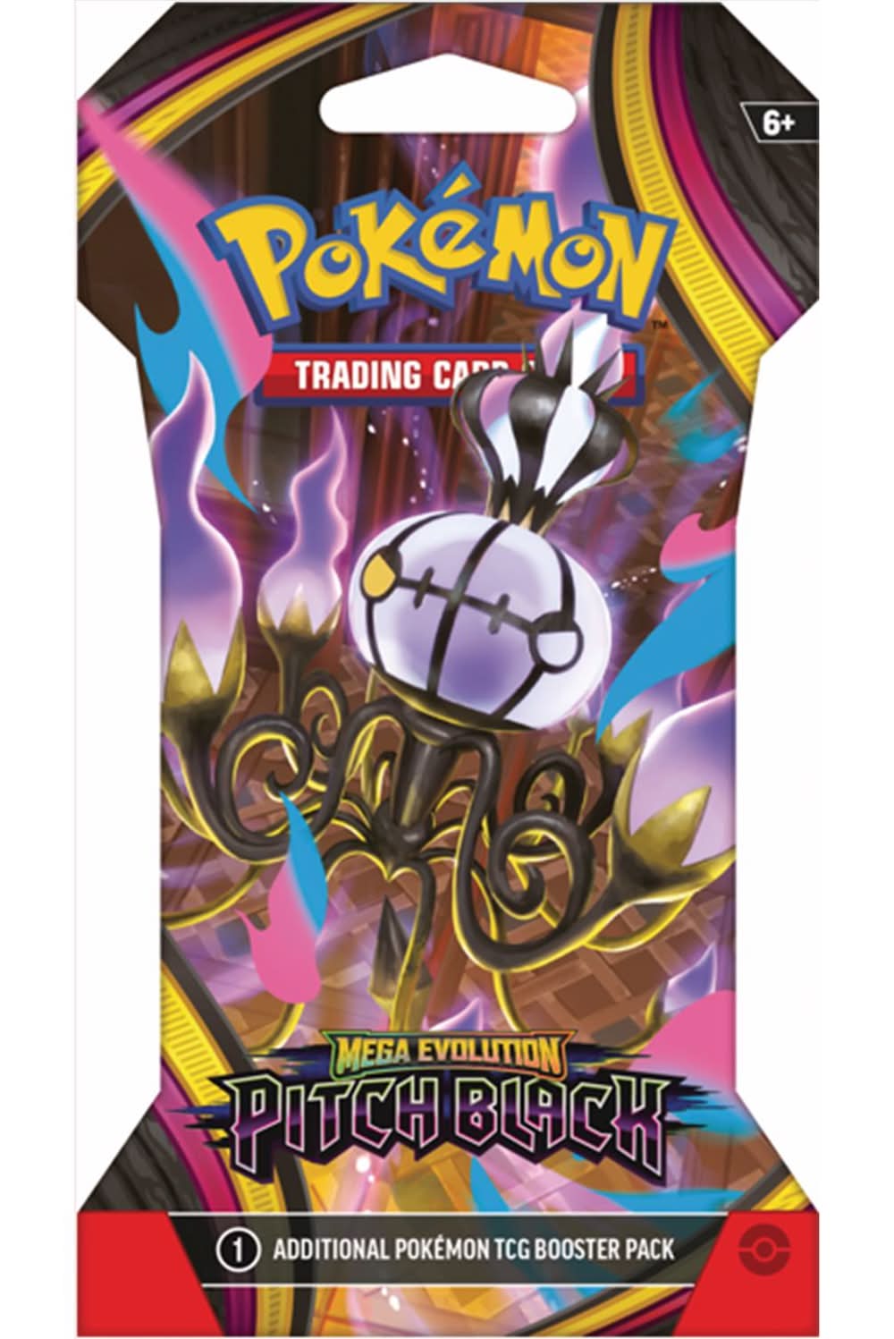 Pokemon Pitch Black Sleeved Booster Trading Cards