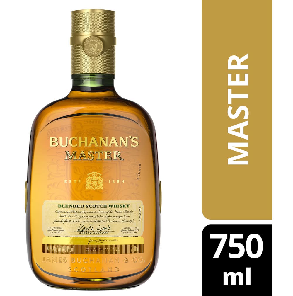 Buchanan's Master Blended Scotch Whisky (750 ml)