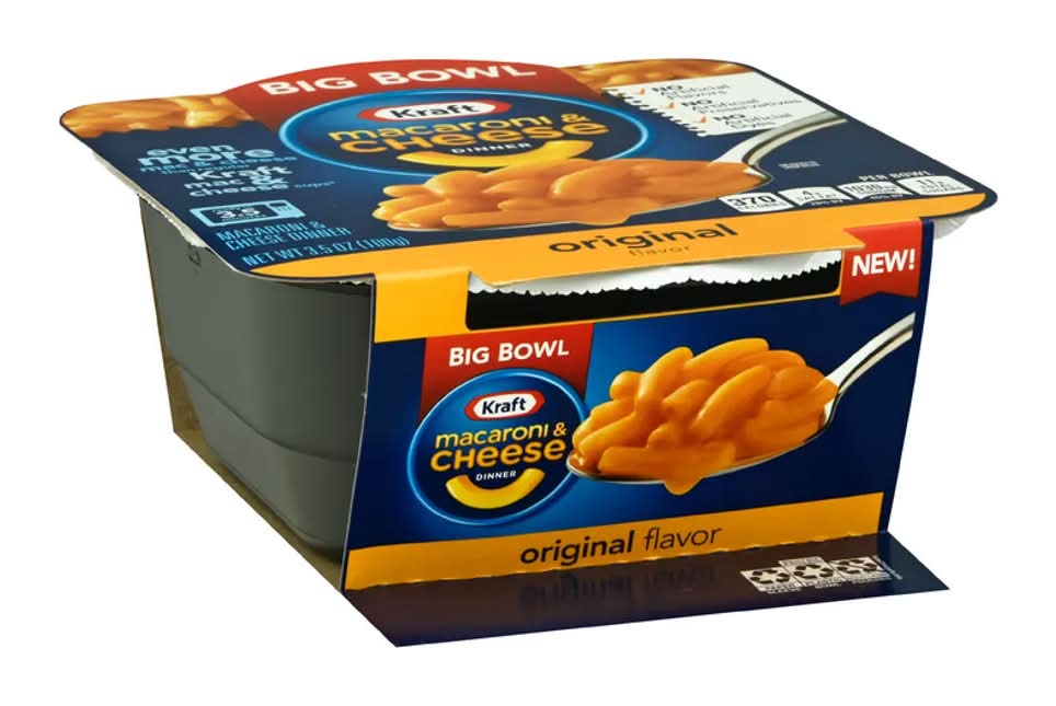 Kraft Big Bowl Macaroni and Cheese Dinner