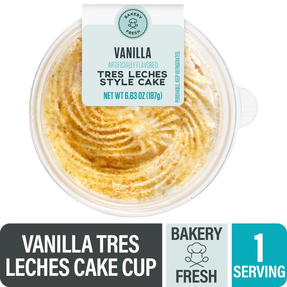 Bakery Fresh Tres Leches Style Vanilla Cake