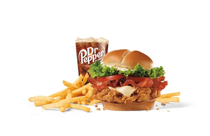 Maple Candied Bacon Chicken Sandwich Combo