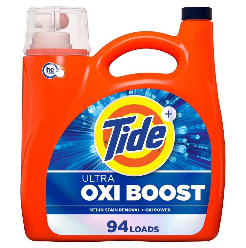 Tide Ultra Oxi Boost Liquid Laundry Detergent