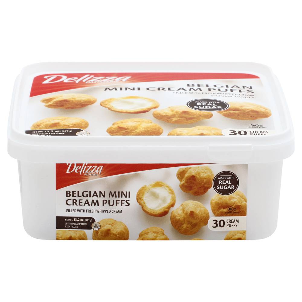 Delizza Belgian Mini Cream Puffs