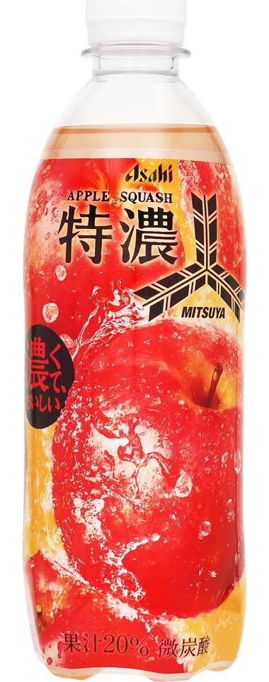アサヒ飲料　三ツ矢特濃アップルスカッシュ　500ml　J-813