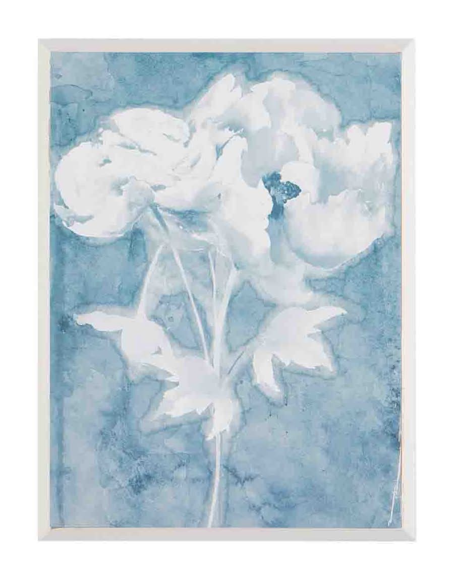 Watercolor Floral Art 6 In X 8 In