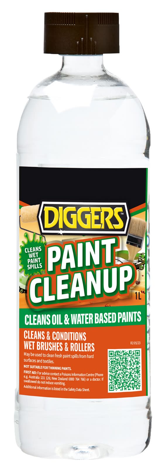 DIGGERS 1L Paint Cleanup