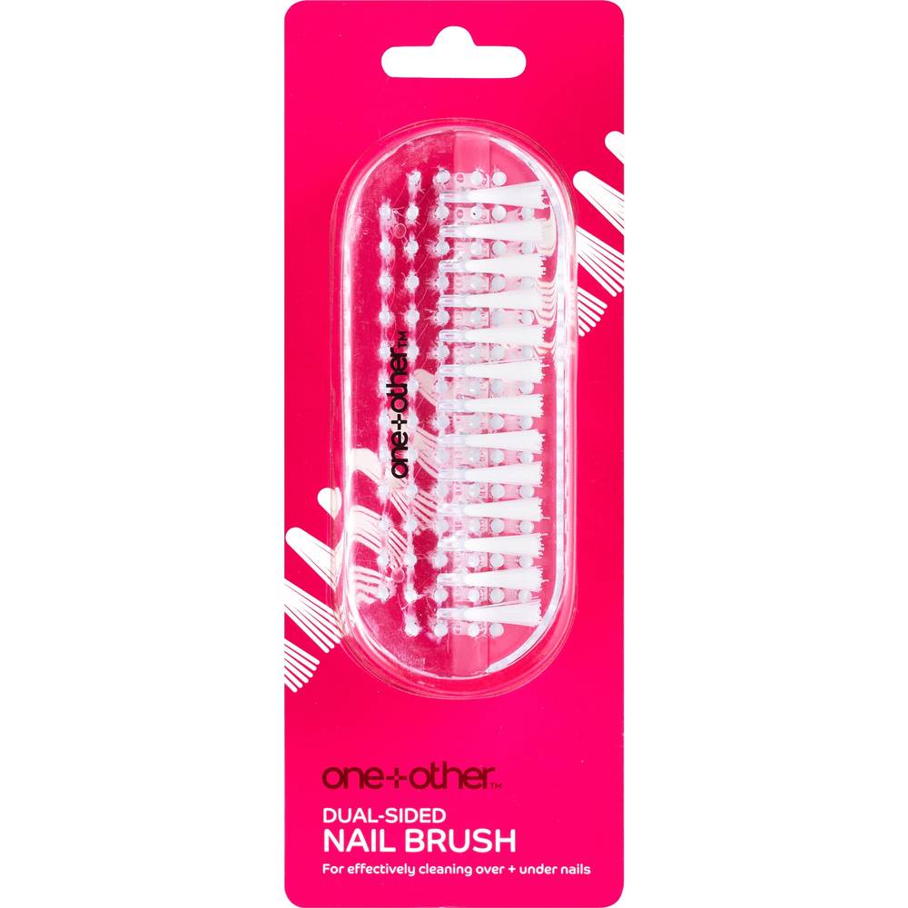 One+Other Dual-Sided Nail Brush