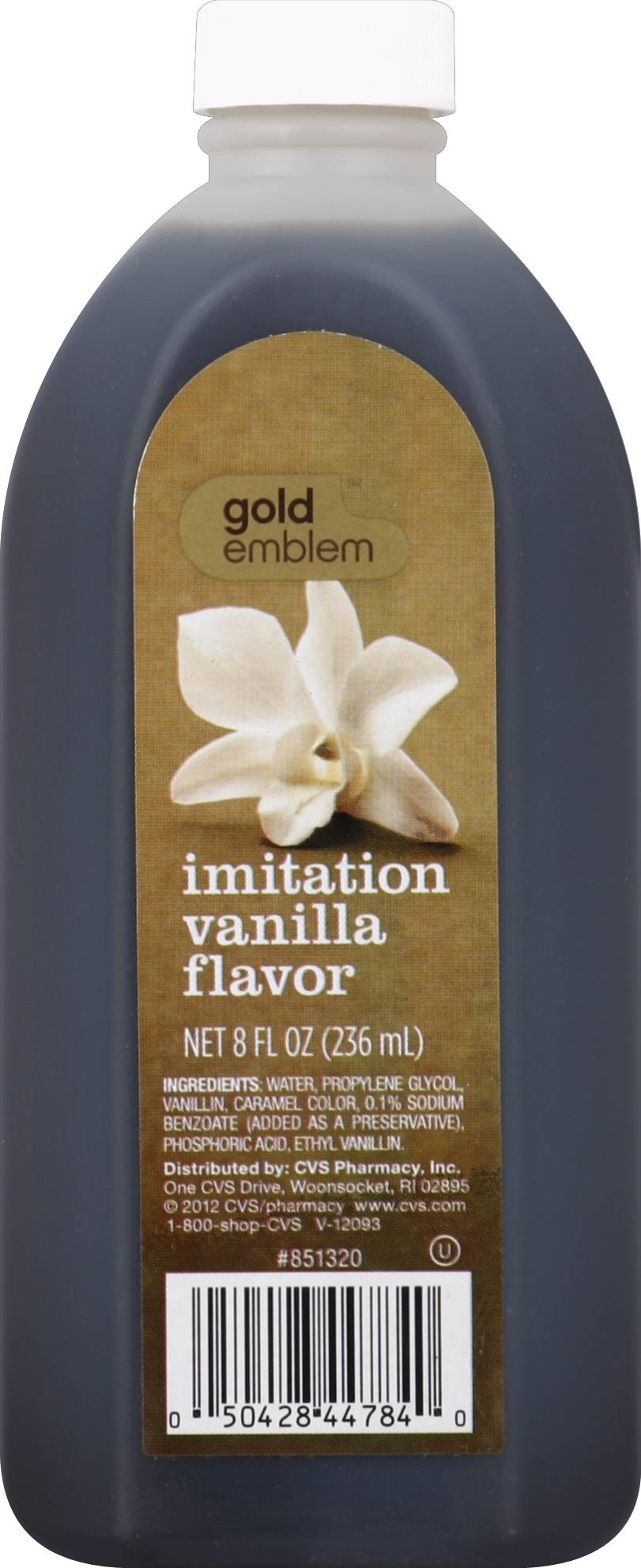 Gold Emblem Imitation Vanilla Flavor Extract (8 oz)