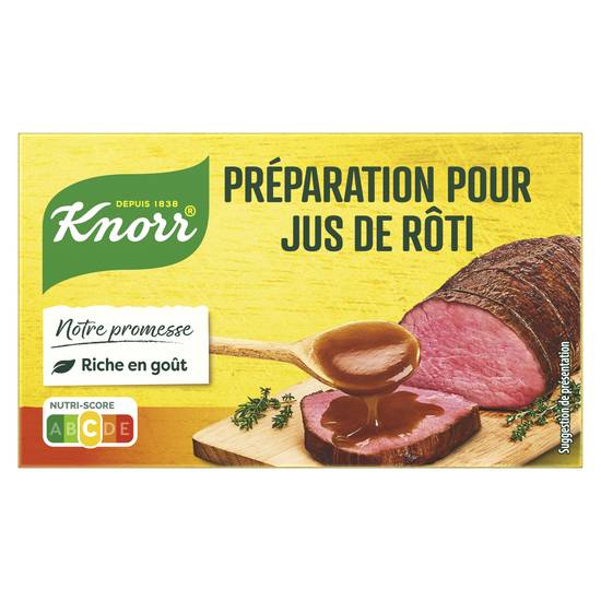 Knorr - Préparation pour jus de rôti (8 pièces)