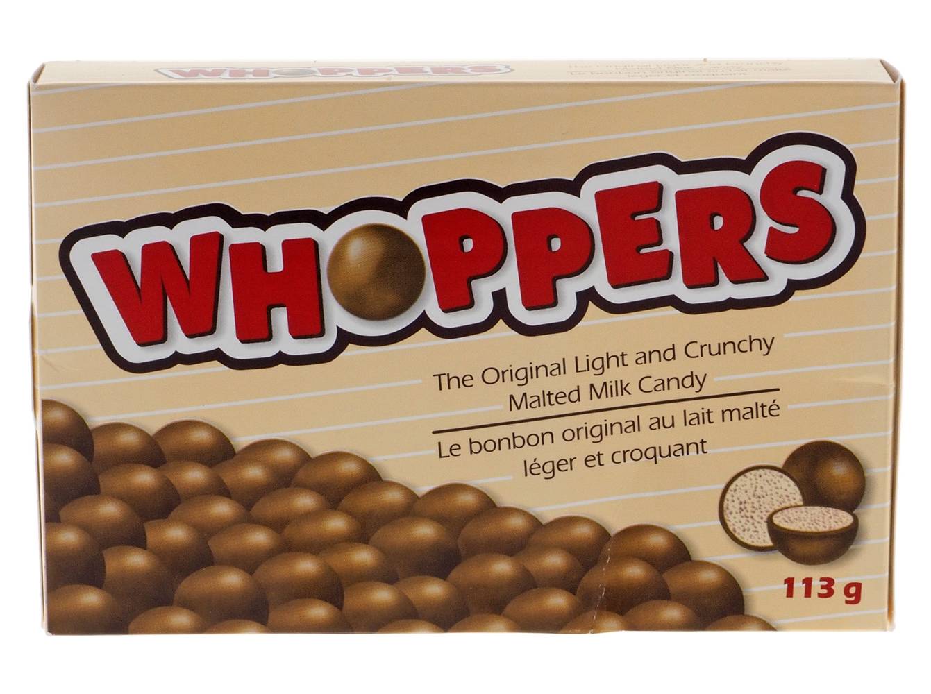 WHOPPERS Malted Candy, Milk Chocolate (113 g)