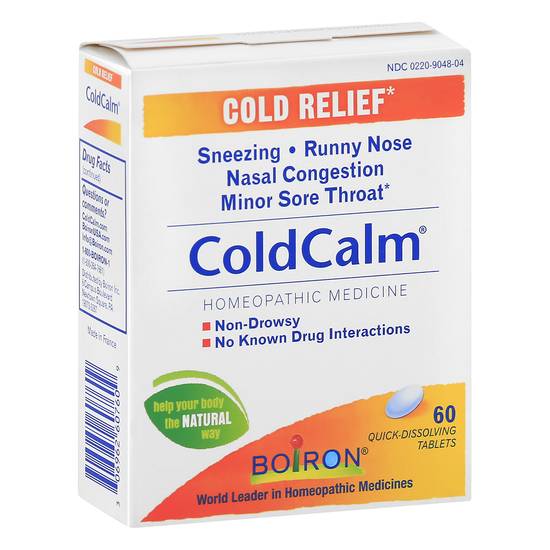 Cold Calm Cold Relief Meltaway Tablets (60 ct)