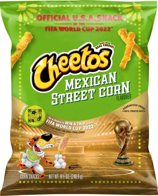 Cheetos Mexican Street Corn Cheese Flavored Snacks (8.5 oz)