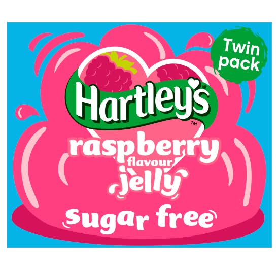 Hartley's Raspberry Flavour Jelly Sugar Free (11.5g)