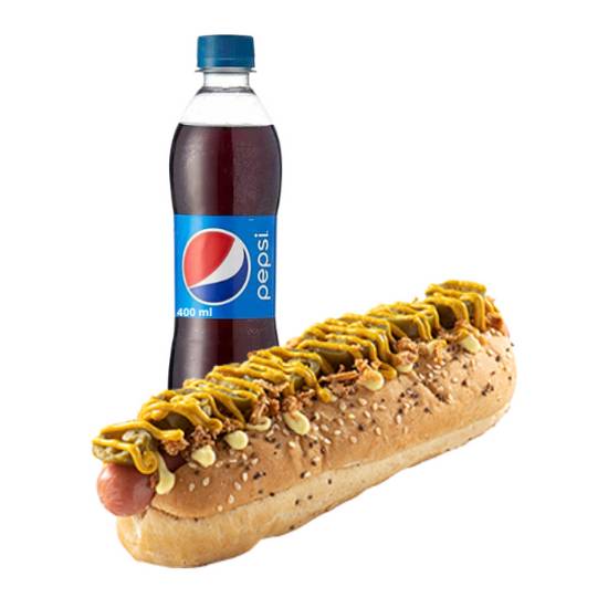 Combo Hot dog Fest Mexicano + Pepsi
