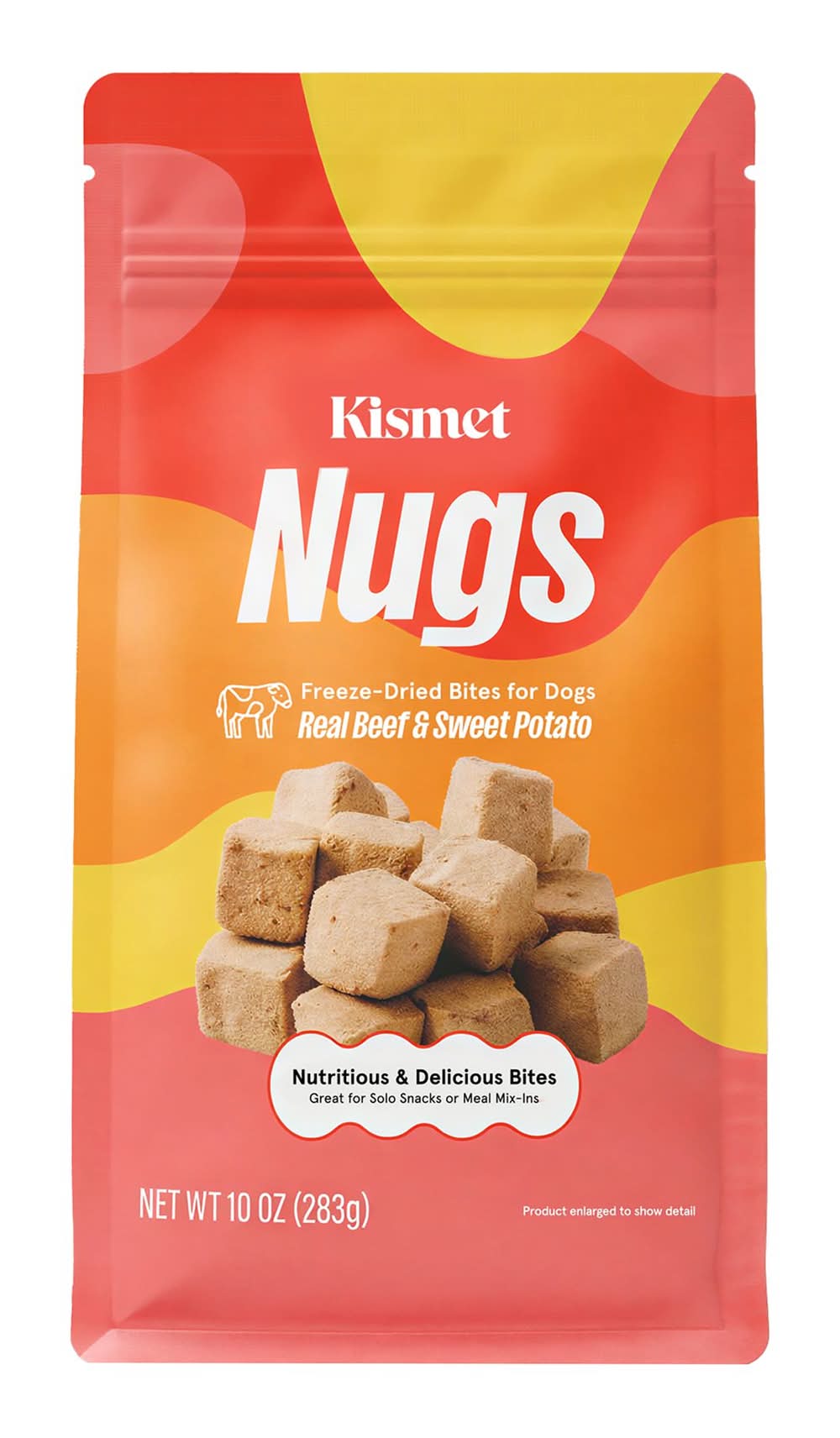 Kismet Chicken & Sweet Potato Nugs Freeze-Dried Dog Food Topper - 10 oz (Flavor: Beef, Size: 10 Oz)