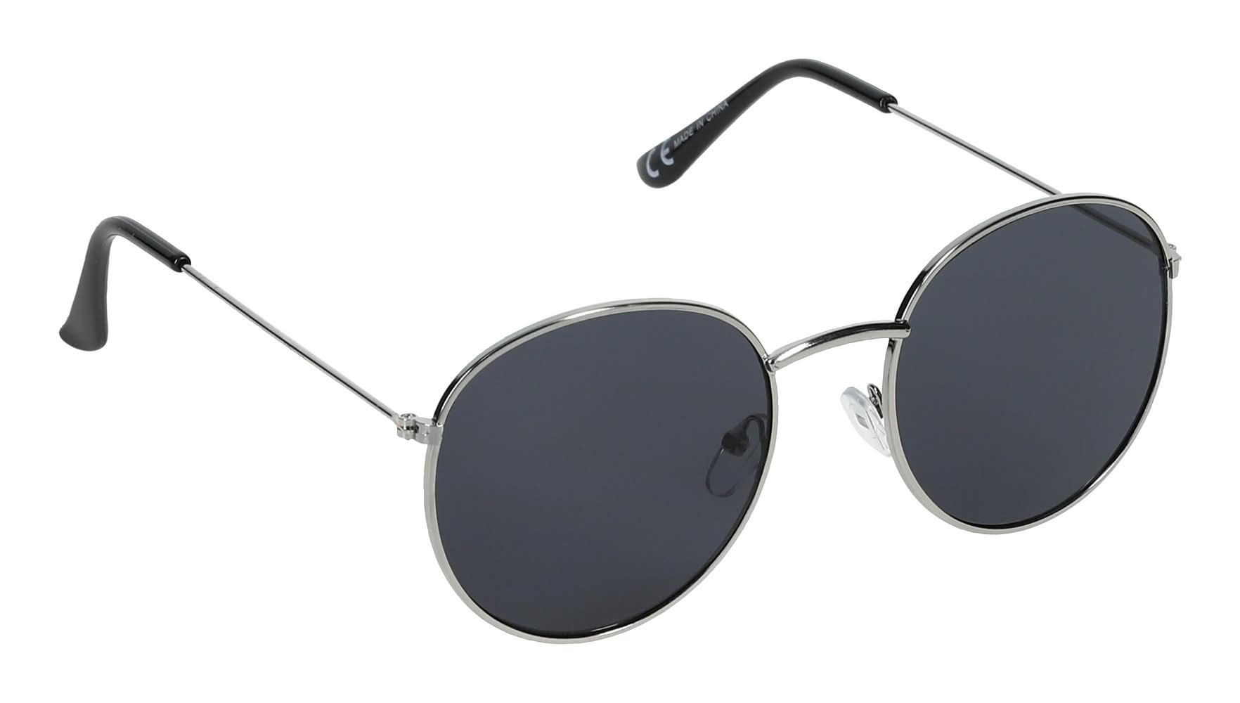 Juniors Metal Sunglasses Silver
