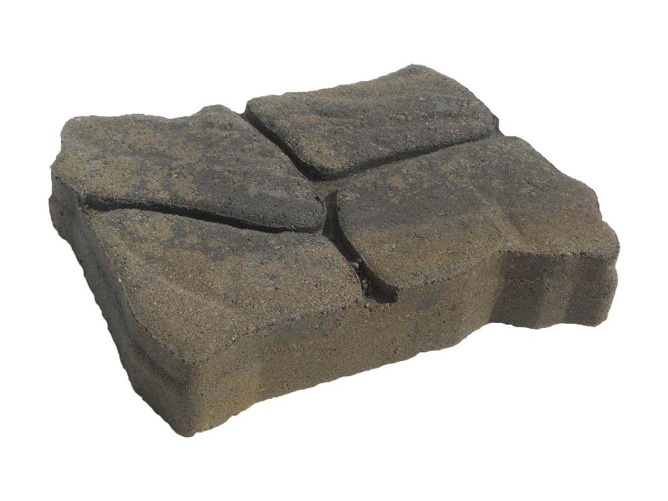 13-in L x 11-in W x 2-in H Rectangle Allegheny Concrete Patio Stone | 205315