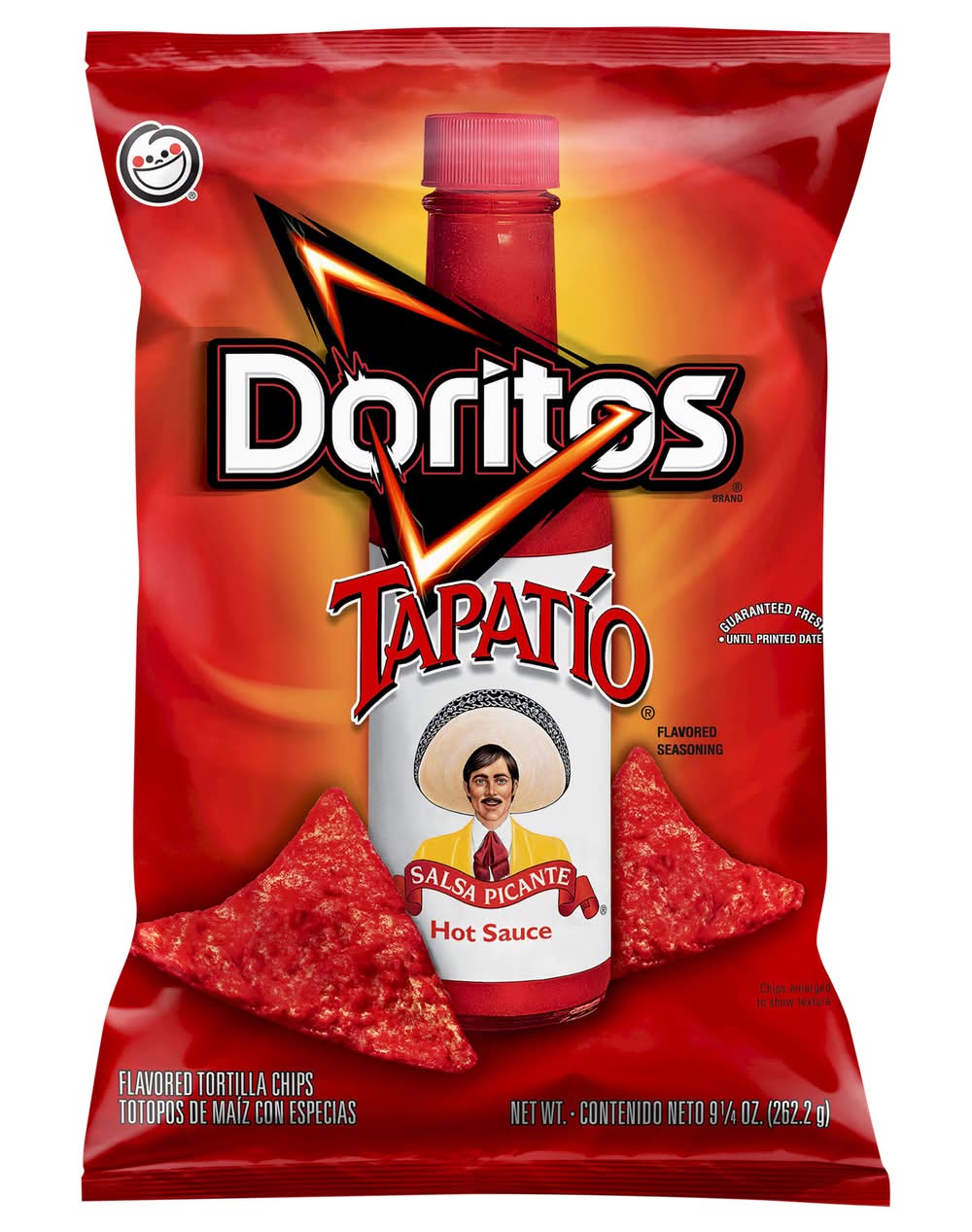 Doritos Flavored Tortilla Chips, Tapatio (9.25 oz)