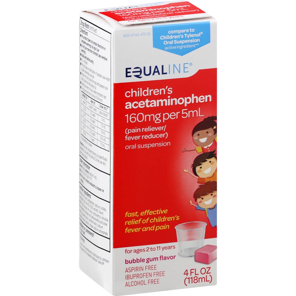 Equaline Children's Acetaminophen Cherry Oral Suspension (4.2 oz)