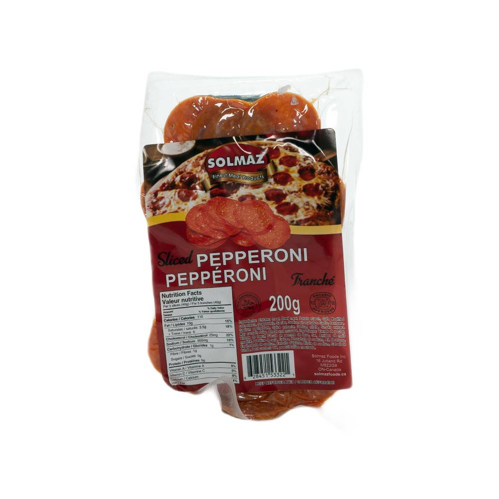 Solmaz Sliced Pepperoni (200 g)