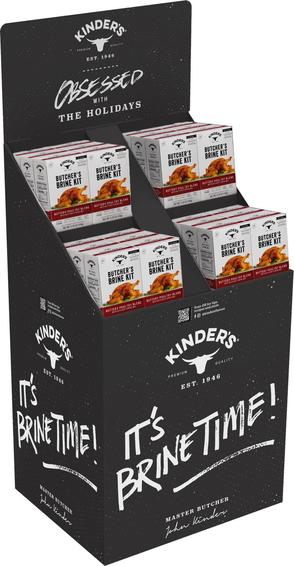 Kinder’s 11.25-oz Buttery Poultry Brine kit