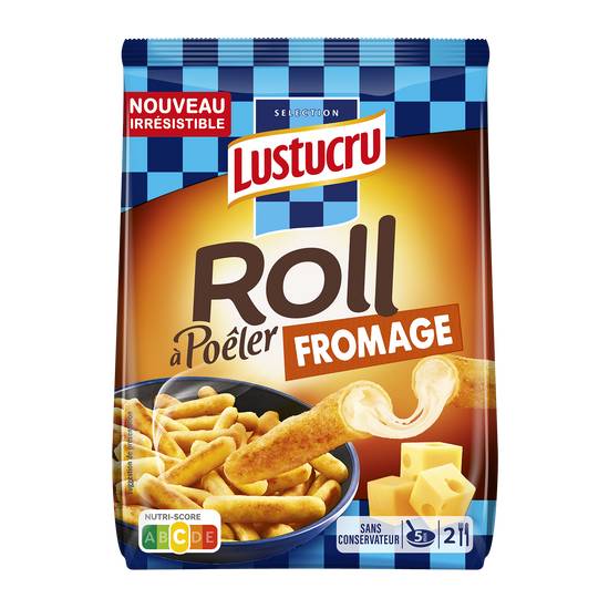 Lustucru Sélection - Pâtes fraîches roll à poêler (fromage)