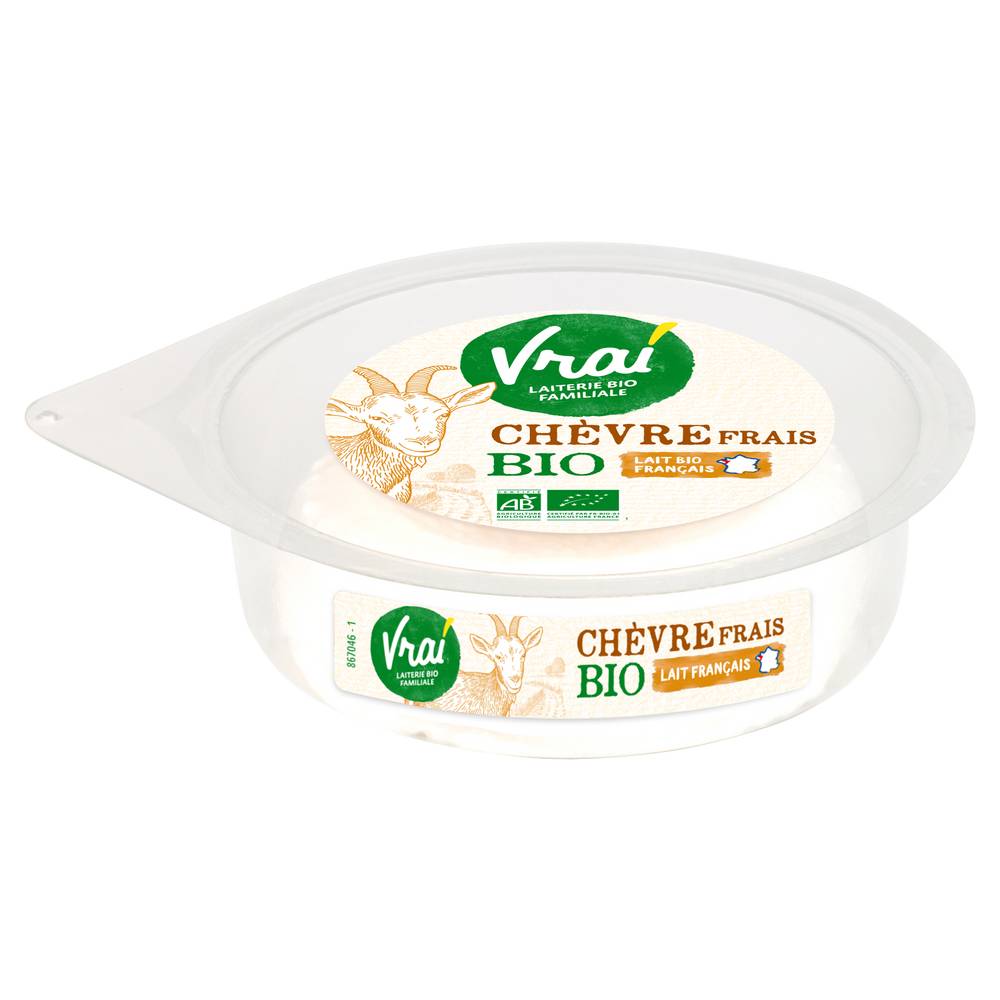 Vrai - Fromage de chèvre frais bio (100g)