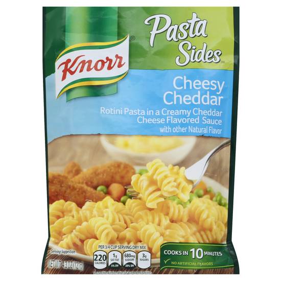 Knorr Pasta Sides Cheesy Cheddar Rotini in Cheese Sauce (4.3 oz)
