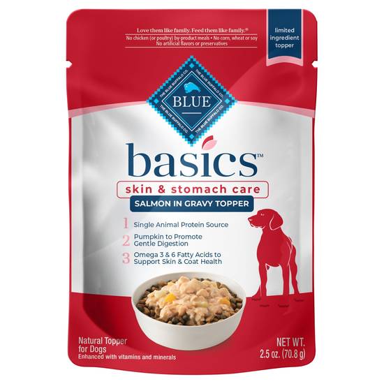 Blue Buffalo Basics Skin & Stomach Care Natural Wet Dog Food