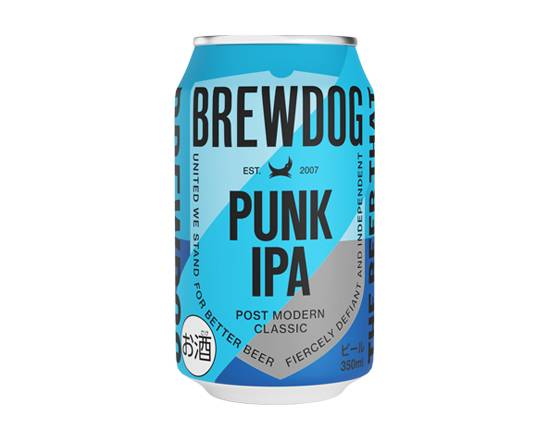 406427：ブリュードッグ パンク IPA 350ML缶  / Brewdog, PUNK IPA×350ML