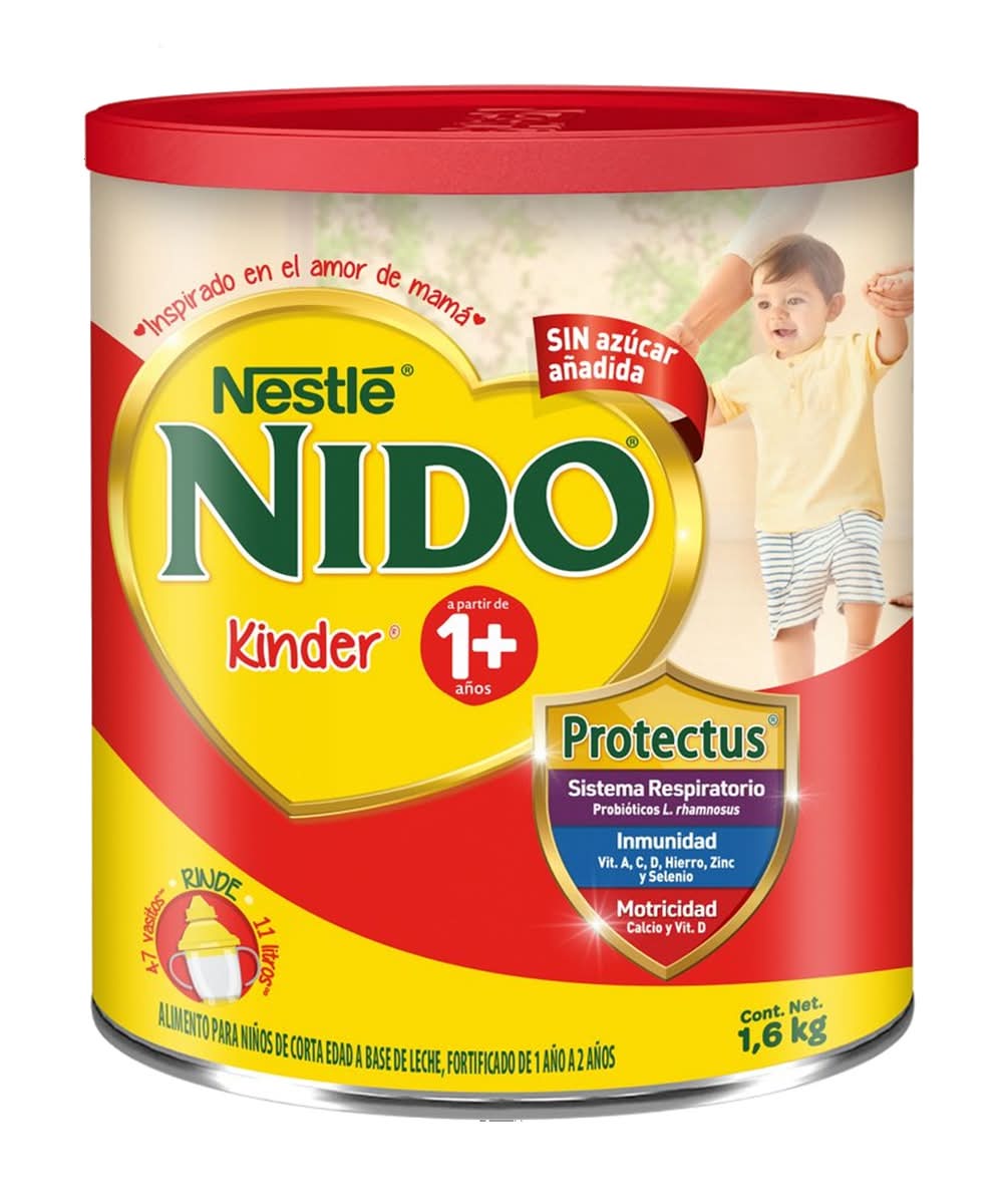 Nido · Kinder leche en polvo, 1+ Años (1,6 kg)