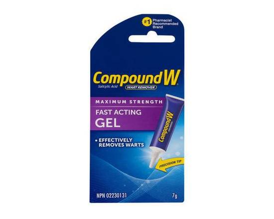 Compound W · Fast Acting Wart Removal Gel (7 G Gel)