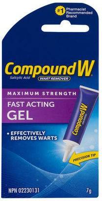 Compound W · Fast Acting Wart Removal Gel (7 G Gel)