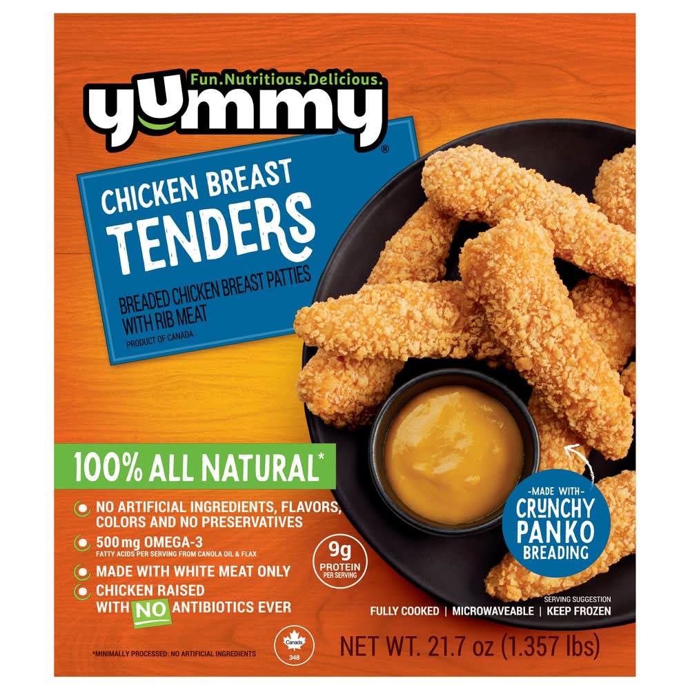 Yummy Panko Breaded Chicken Breast Tenders (21.7 oz)