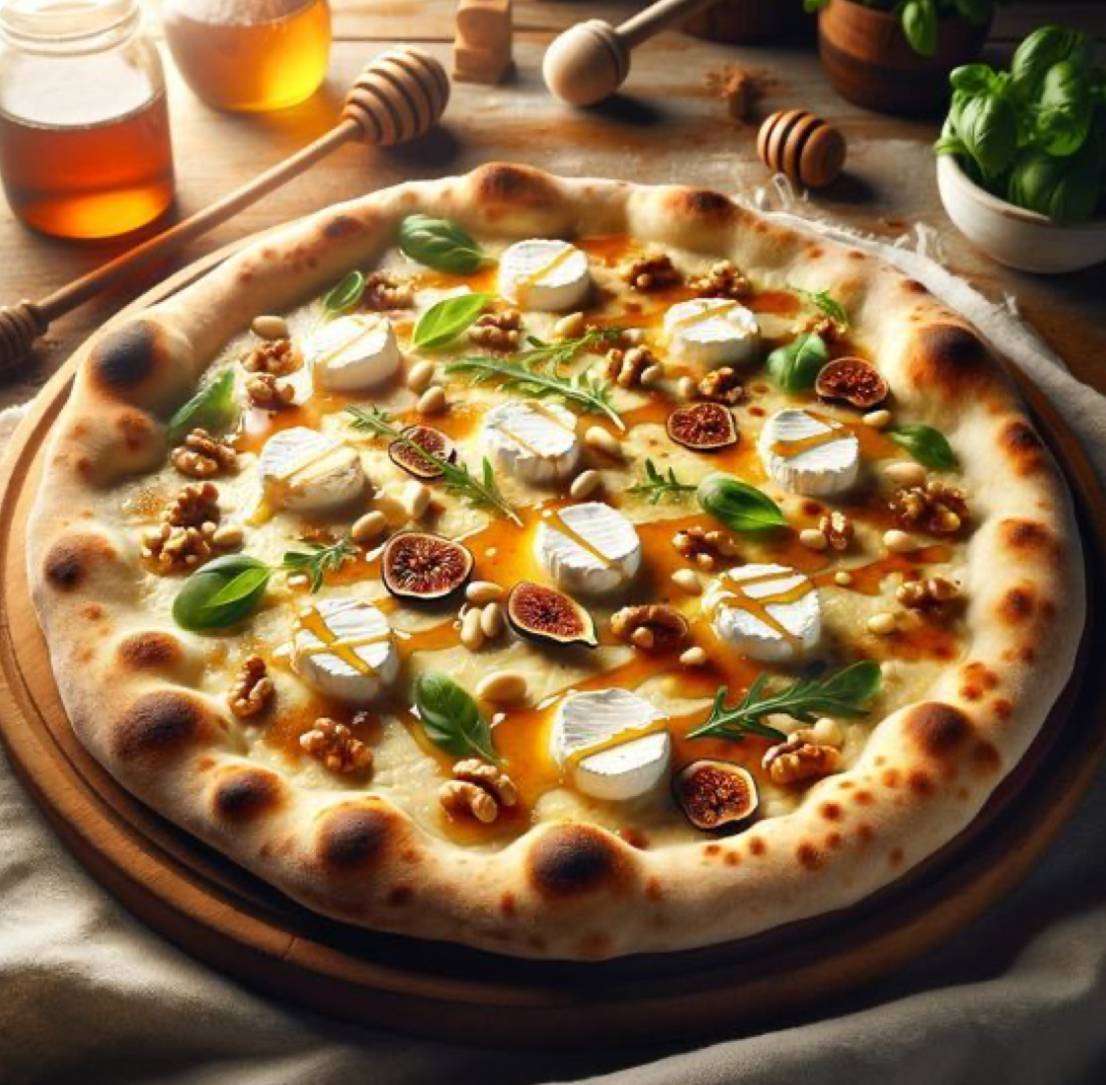 Pizza 🍕 Chèvre 🐐 Miel 🍯senior
