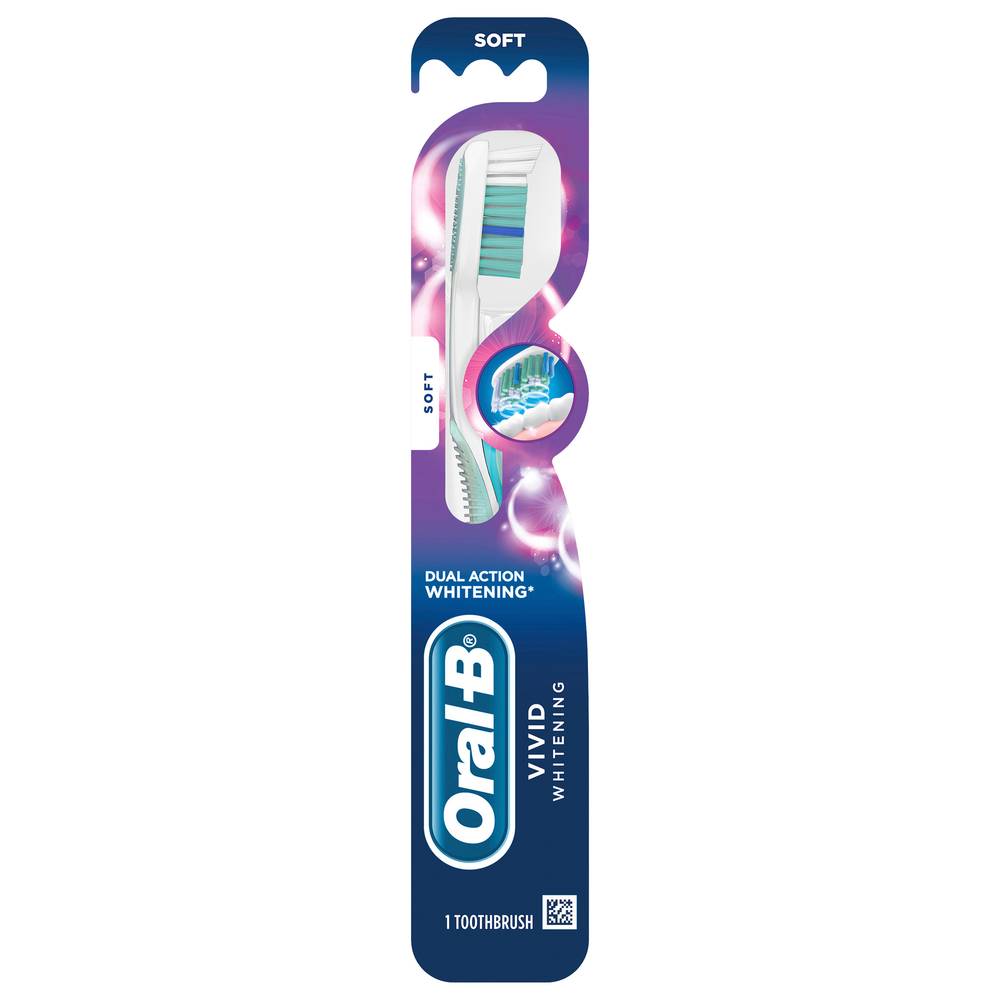 Oral-B Vivid Whitening Soft Toothbrush (1.6 oz)