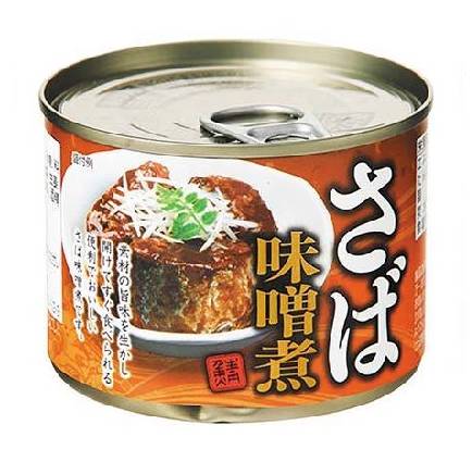 339107：ネクストレード さば味噌煮 150G / Nextrade Simmered Mackerel in Miso (Canned Foods)